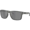 Image de Oakley - Lunettes de soleil polarisantes - Holbrook XL Matte Grey Ink Fingerprint Prizm Black Polar - Gris