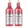 Image de INOAR Résistance Flor de Lótus coffret pour cheveux fragiles 2× 1000 ml