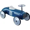 Image de Porteur voiture vintage bleu pétrole