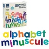 Image de Magnets alphabet minuscule 80 pcs