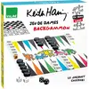 Image de Jeu de dames backgammon keith haring