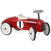 Image de Porteur voiture vintage rouge et crème
