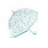 Image de Parapluie translucide motif licornes