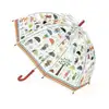 Image de Parapluie sous la pluie plastique illustre