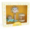 Image de Coffret cadeau 3 jouets d'activités baby blanc kit