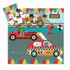 Image de Dj07273 puzzle 16 pcs silhouette le bolide