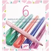 Image de 6 marqueurs pailletes sweet