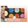 Image de Maquillage palette 6 couleurs effet metal