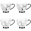 Image de Lot de 4 tasses mistigris 20 cl