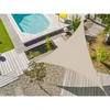 Image de Voile d'ombrage triangulaire flex 5 x 5 x 5 m - ivoire - jardiline