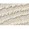 Image de Ombrière macramé en polycoton triangulaire, fait main, 3 m - jardiline
