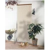 Image de Rideau de porte chenille florence beige - 120 x 220 cm - morel