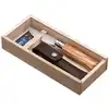 Image de Opinel bois d'olivier avec étui