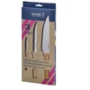 Image de 3 couteaux de cuisine opinel parallèle