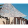 Image de Filet d'ombrage bicolore sahara blanc et gris - 2,4 x 3 m