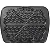 Image de Paire de plaques pour 6 gaufres coeur pour gaufrier premium lagrange 010522