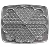 Image de Paire de plaques pour 6 gaufres coeur pour super 2 gaufres 39111 lagrange 0305