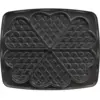Image de Paire de plaques pour 6 gaufres c?ur pour super 2 gaufres lagrange 030522