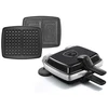 Image de Croque-gaufres 2 plaques 1000w