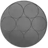 Image de Plaque mini-crêpes 11.4cm gris lagrange ac100501