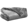 Image de Plaid tender gris 150 x 200 cm vivaraise