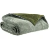 Image de Plaid kinta olive 130 x 160 cm vivaraise