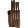 Image de Bloc natural life avec 4 couteaux acacia