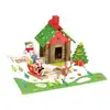 Image de Maison du père noël - 50 pièces