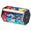 Image de Caisse a outils en bois avec accessoires