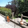 Image de Arche de jardin pergola en fer vieill...