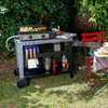 Image de Plancha au gaz solia 200 2 brûleurs 4,25kw