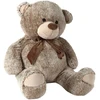 Image de Peluche ours marron 60cm assis
