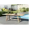Image de Fun - table de jardin 8 à 10 personnes - rect. Ext. 180 à 240cm en bois teck