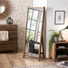 Image de Sandy - miroir sur pieds marron bois pin recyclé