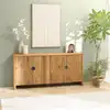 Image de Sandy - buffet 4 portes bois pin recyclé