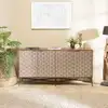 Image de Alix - buffet en bois de manguier 4 portes motifs