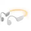 Image de Casque à conduction osseuse energy light avec bandeau led - blanc