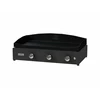 Image de Plancha gaz pure 375 noire - le marquier