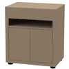 Image de Meuble cuisine extérieure taupe avec tablette 80 x 55 cm - le marquier