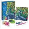 Image de Art et creation canevas a diamanter paon