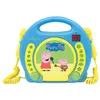 Image de Lecteur cd portable avec 2 microphones peppa pig