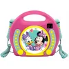 Image de Lecteur cd portable avec 2 microphones disney minnie