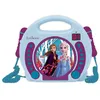 Image de Lecteur cd portable avec 2 microphones reine des neiges
