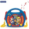 Image de Lecteur cd portable avec 2 microphones pat patrouille