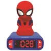 Image de Réveil avec veilleuse spiderman 3d