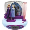 Image de Réveil projecteur reine des neiges avec anna et elsa en 3d