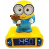 Image de Réveil avec veilleuse les minions en 3d