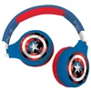 Image de Casque 2 en 1 avengers bluetooth et filaire avec limitation de son