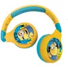 Image de Casque 2 en 1 les minions bluetooth et filaire avec limitation de son