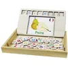 Image de Bio toys l’ecole des mots bilingue français- anglais - jeu en bois